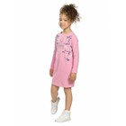 Платье для девочек, рост 86 см, цвет розовый - Фото 3