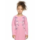 Платье для девочек, рост 86 см, цвет розовый - Фото 4