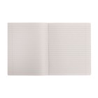 Тетрадь 12 листов в линию Calligrata "Однотонная Классика с уголком. Эконом", обложка мелованный картон, ВД-лак, блок №2 (серые листы), МИКС (комплект 10 шт) - фото 51202562