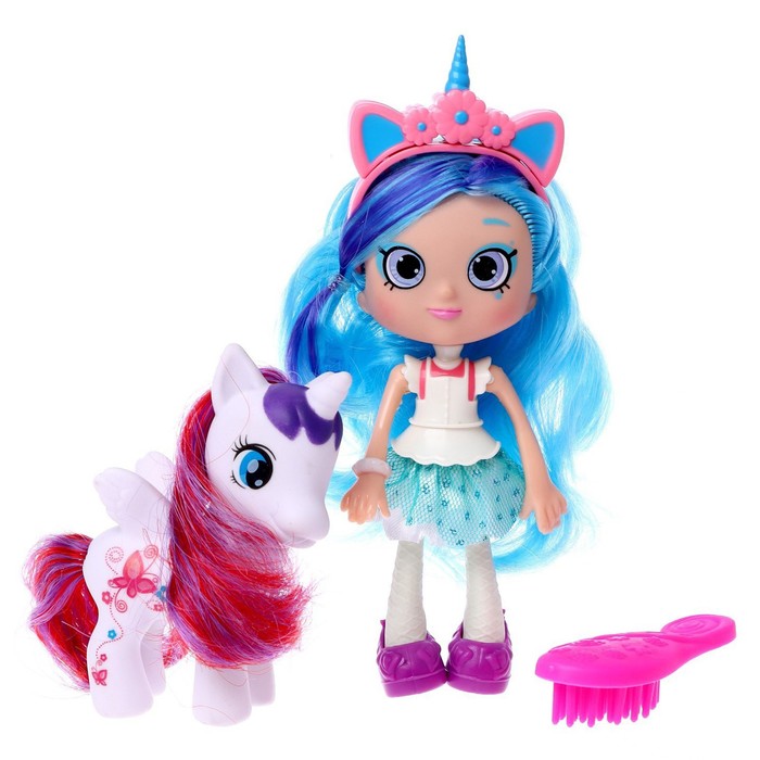 Кукла модная «Сьюзи» с пони, с аксессуарами, МИКС, в пакете 64032