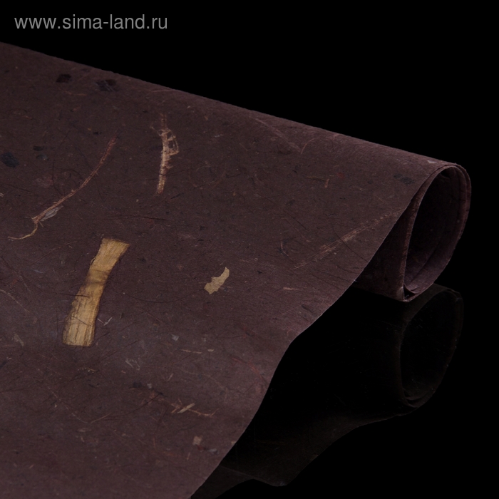 Бумага упаковочная "Дели", шоколадная, 93 × 63 см - Фото 1