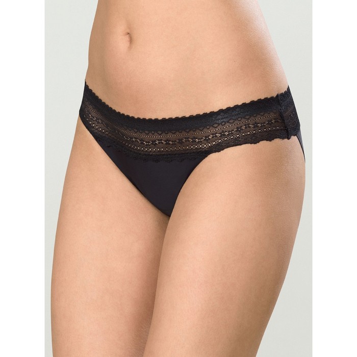 Трусы женские, размер 42, цвет чёрный - Фото 1