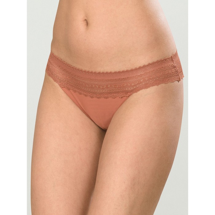 Трусы женские, размер 42, цвет шоколадный - Фото 1