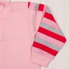 Комплект TOYS: ползунки высокие на лямках, рубашка 886/68, р.68 розовый - Фото 12