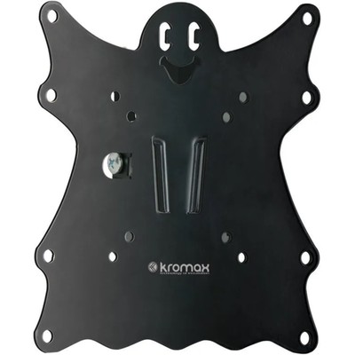 Кронштейн Kromax CASPER-200, для ТВ, фиксированный, 15-43", до 30 кг, 21 мм от стены, черный