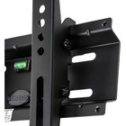 Кронштейн Kromax FLAT-6, для ТВ, наклонный, 15-47", до 35 кг, 42 мм от стены, черный 9777760 - фото 16485518