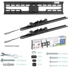 Кронштейн Kromax FLAT-4, для ТВ, наклонный, 22-65", до 30 кг, 42 мм от стены, черный - фото 51435480 Кронштейн Kromax FLAT-4, для ТВ, наклонный, 22-65", до 30 кг, 42 мм от стены, черный - фото 51435480
