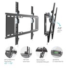 Кронштейн Kromax IDEAL-102, для ТВ, наклонный, 32-90", до 40 кг, 30 мм от стены, черный - фото 51439886 Кронштейн Kromax IDEAL-102, для ТВ, наклонный, 32-90", до 40 кг, 30 мм от стены, черный - фото 51439886