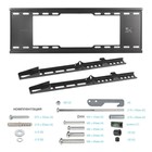 Кронштейн Kromax IDEAL-102, для ТВ, наклонный, 32-90", до 40 кг, 30 мм от стены, черный - фото 51439889 Кронштейн Kromax IDEAL-102, для ТВ, наклонный, 32-90", до 40 кг, 30 мм от стены, черный - фото 51439889