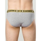 Трусы мужские, размер 48, цвет светло-серый - Фото 2