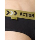 Трусы мужские, размер 48, цвет чёрный - Фото 3