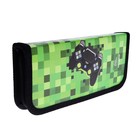 Пенал школьный, 1 секция, 9×19.5×2.5 см «Гейм пиксели» - Фото 3