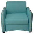Кресло-кровать «Авалон», жаккард, цвет тесла бирюза / тесла крем - Фото 6