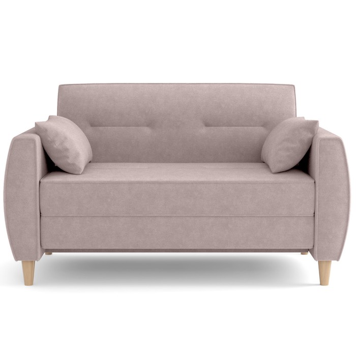 Диван-кровать «Хэппи», велюр, цвет велутто пастельно-розовый 11
