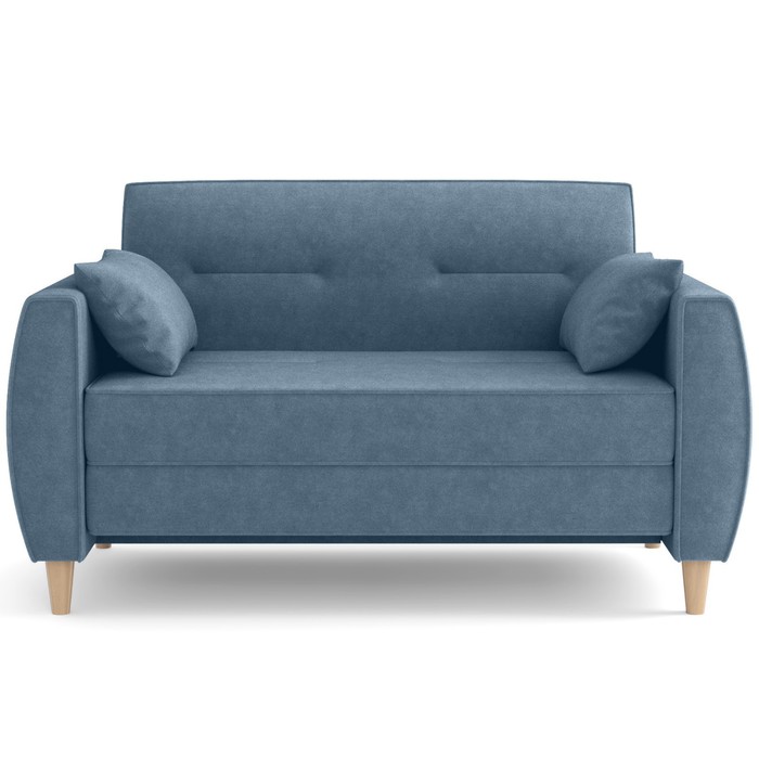 Диван-кровать «Хэппи», велюр, цвет велутто серо-голубой - фото 1906304630