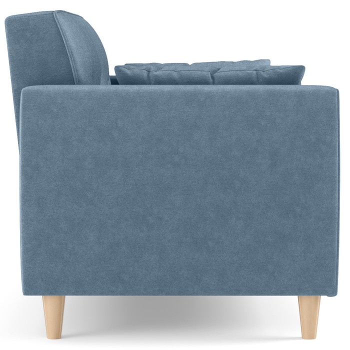 Диван-кровать «Хэппи», велюр, цвет велутто серо-голубой - фото 1906304633