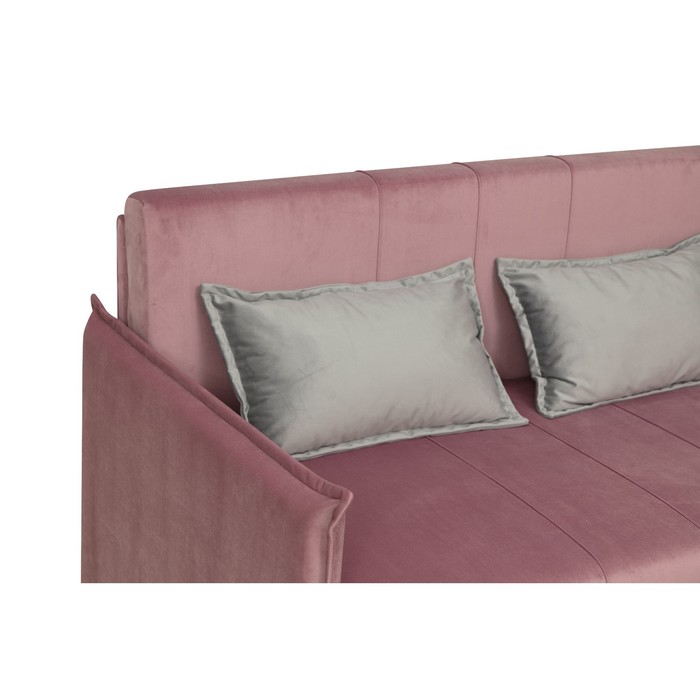 Диван-кровать «Дэнди», велюр, цвет тенерифе розовый / тенерифе грей - фото 1926725617
