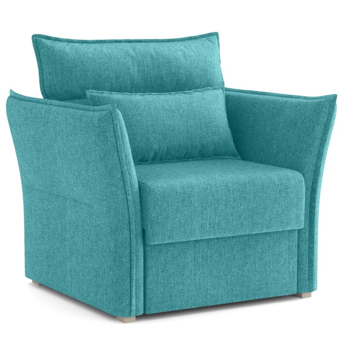 Кресло для отдыха «Бруклин», жаккард, цвет тесла бирюза - Фото 1