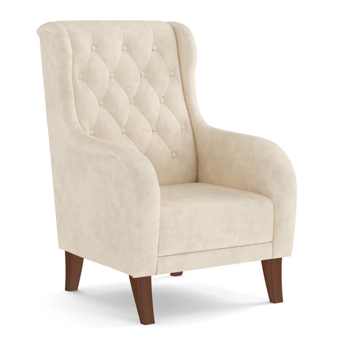 Кресло для отдыха «Амарант», велюр, цвет тенерифе крем - Фото 1