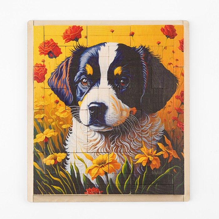 Падающая башня "ДЖАНГА. СОБАЧКА", 56 брусков, 23.5 х 6.6 см, брусок 6.6 х 1.5 см 9789379