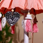 Сувенир интерьерный "Зонтик" розовый 60 см - фото 6970103
