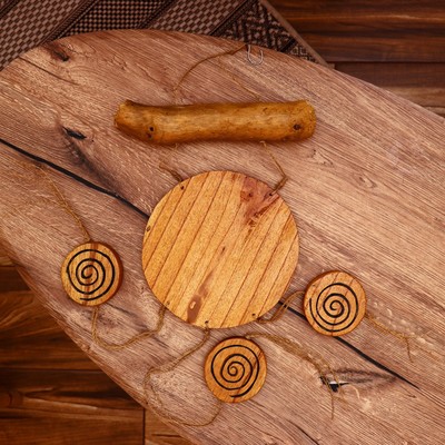 Подвесной декор «Древо», 28×5×80 см, дерево джампинис