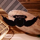 Панно настенное с зеркалом "Ангел" дерево 100х2х58 см - Фото 4