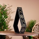 Интерьерная подставка, 39×12×60 см, дерево албезия - Фото 3