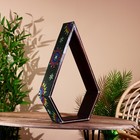 Интерьерная подставка, 39×12×62 см, дерево албезия - Фото 1