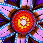 Музыка ветра "Цветок" бамбук 27х5х110 см - фото 22336340