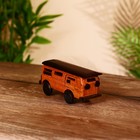 Сувенир «Автобус», 13×4.5×7 см, тиковое дерево - Фото 1
