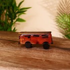 Сувенир «Автобус», 13×4.5×7 см, тиковое дерево - Фото 3
