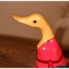 Сувенир "Утка в сланцах " дерево 27 см - фото 24248768