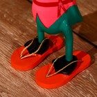 Сувенир "Утка в сланцах " дерево 27 см - фото 24248769