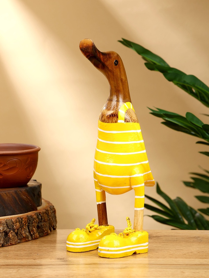 Сувенир «Утка в купальнике», 27 см, дерево