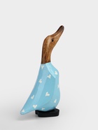 Сувенир "Утка в голубом" дерево 20 см - фото 809604736