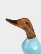 Сувенир "Утка в голубом" дерево 20 см - фото 809604738