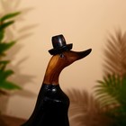 Сувенир «Утка в чёрном», 27 см, дерево - фото 43614719