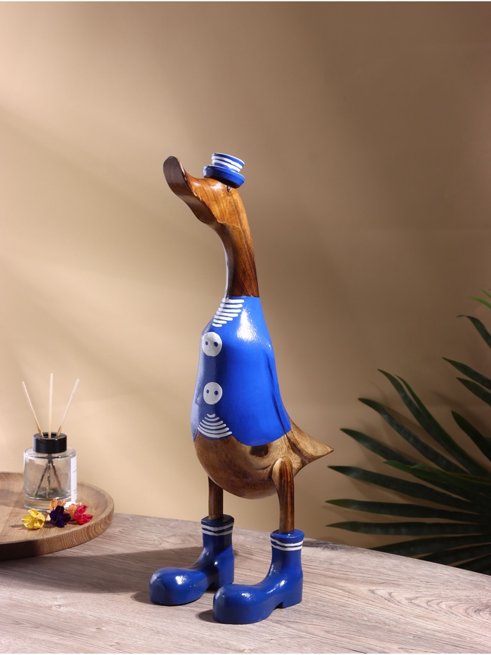 Сувенир «Утка - морячок», 50 см, дерево