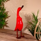 Сувенир "Утка красная" дерево 45 см - фото 805644899