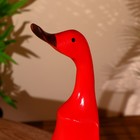 Сувенир "Утка красная" дерево 45 см - фото 805644900