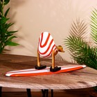 Сувенир "Утка на сёрфе" дерево 40 см - фото 66270108