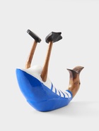 Подставка под бутылку «Уточка в синем», 30×13×24 см, дерево - Фото 3