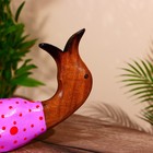 Подставка под бутылку "Уточка в сиреневом" дерево 30х20х25 см - Фото 5