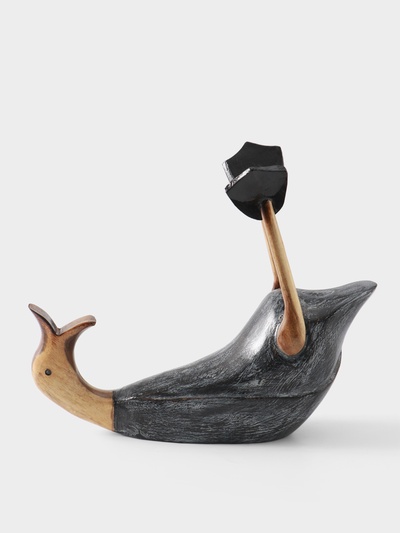 Подставка под бутылку «Уточка», 33×14×30 см, дерево