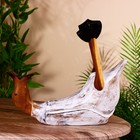 Подставка под бутылку «Уточка в белом», 34×17×28 см, дерево - Фото 3