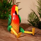 Сувенир "Попугай" висячие лапки, дерево 38 см - фото 22337177