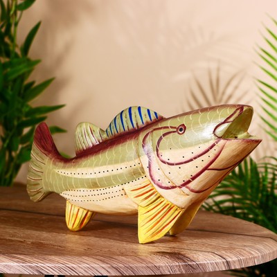 Сувенир «Рыба», 35 см, дерево