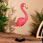 Сувенир "Фламинго" дерево 47 см - фото 2791086
