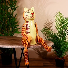 Сувенир 'Тигр' висячие лапки, дерево 50 см